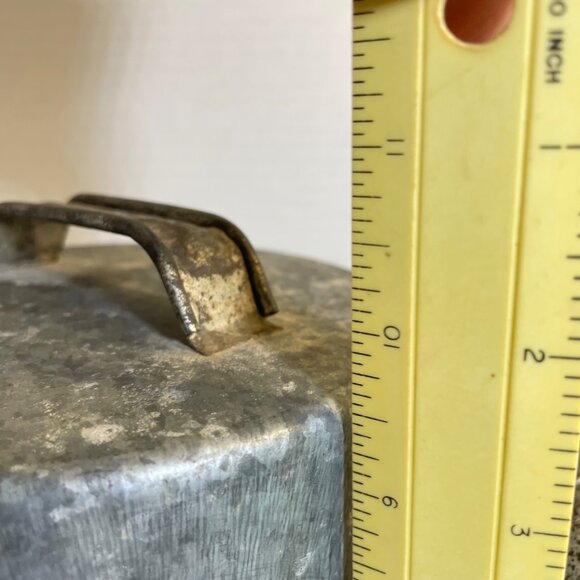 Vintage Vandor Imports Galvanized Metal Canister Set For Coffee Tea Sugar & Flou - Picture 13 of 15